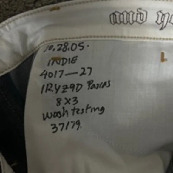 Women's Your Indies Image Jeans Size L Blue Denim Flare Leg - Picture 3 of 6